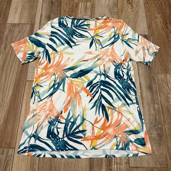 Chico’s Floral Print Blouse - Picture 3 of 3